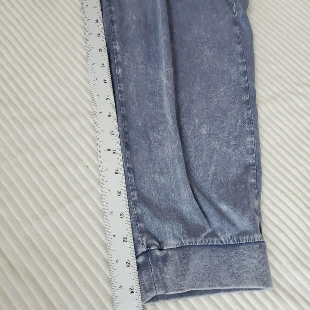 Torrid Jogger Pants Womens 1x Stretch Challis Midrise Cargo Acid Wash Relaxed - Picture 6 of 8